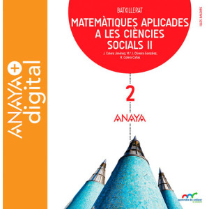 Matemàtiques aplicades a les Ciències Socials II. Batxillerat. Anaya + digital