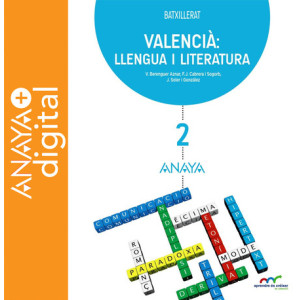 Llengua i literatura 2. Batxillerat. Anaya + diigital