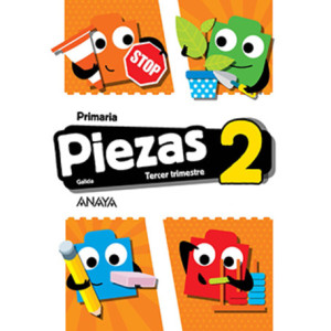 Piezas 2. Tercer trimestre. Primaria. Anaya + Digital.