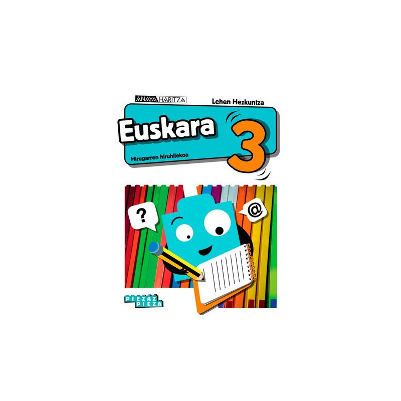 Euskara 3. Primaria. Anaya + Digital.