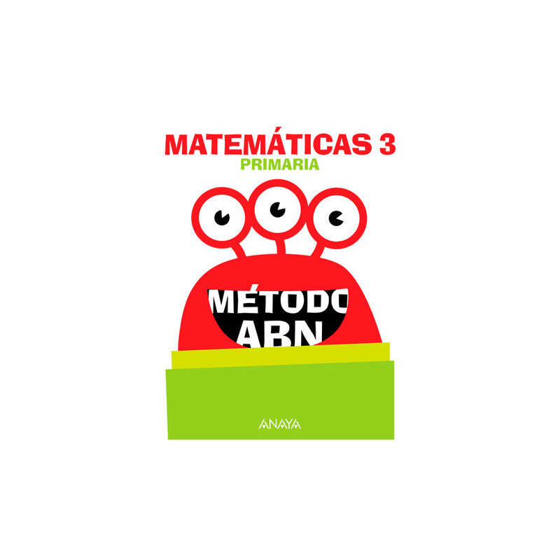 Matemáticas 3. Método ABN. Primaria. Anaya + Digital.