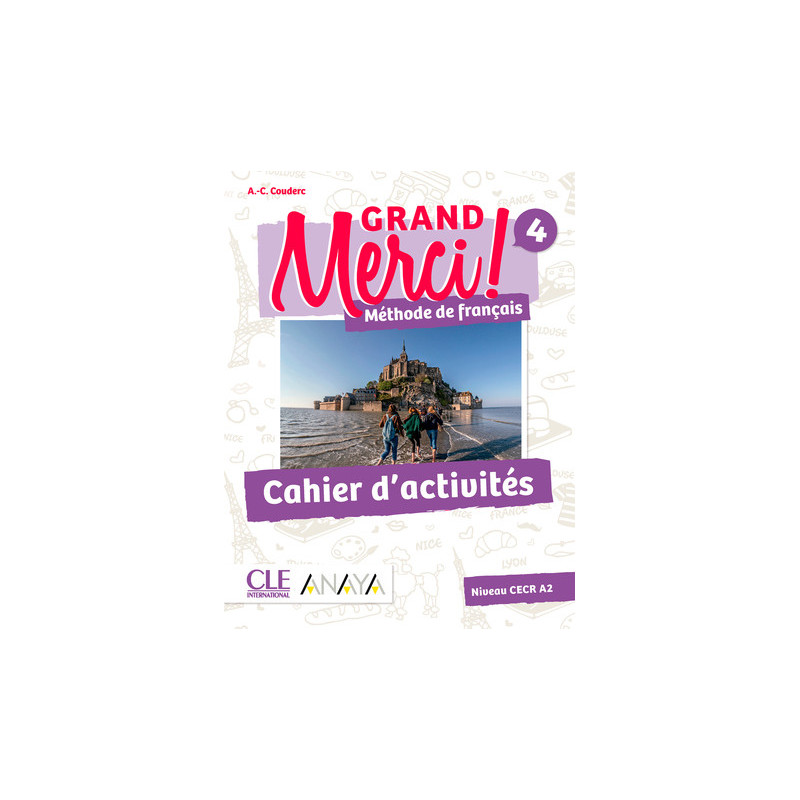 Grand Merci! 4. Version numérique cahier d'exercices