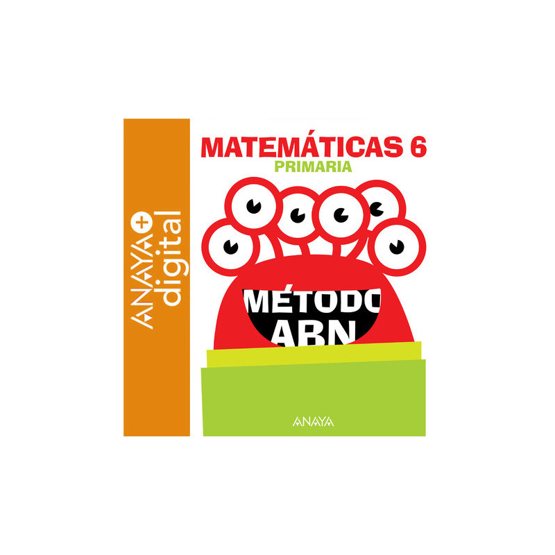 Matemáticas 6. Método ABN. Primaria. Anaya + Digital