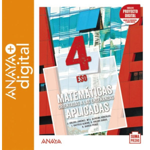 Matemáticas orientadas a las Enseñanzas Aplicadas 4. ESO. Dual focus.