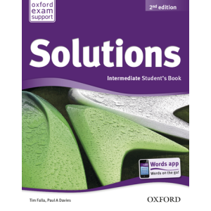 Solutions 2nd Edition Intermediate Student's Book