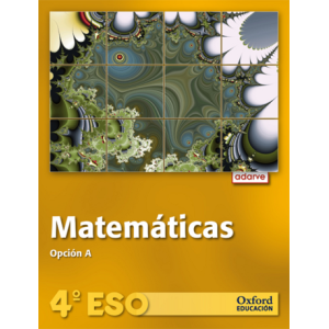 Matemáticas 4.º ESO Opción A (Proyecto Adarve)