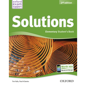 Solutions 2nd Edition Elementary Student's Book