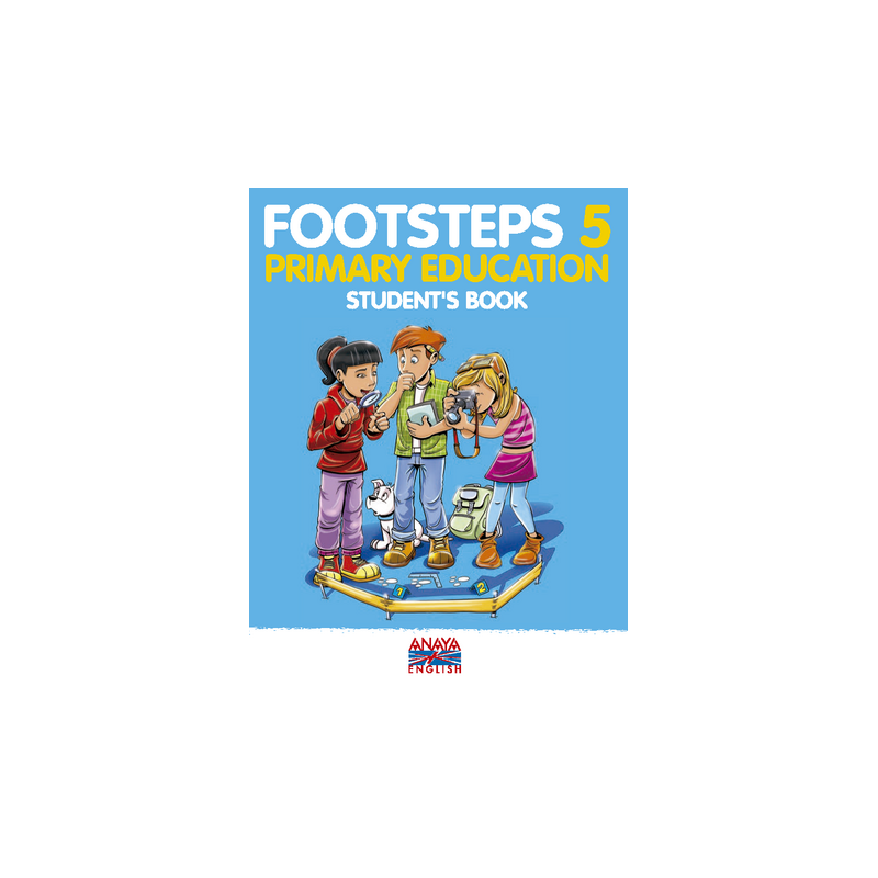 Footsteps 5. Students. Tablet. Primary.