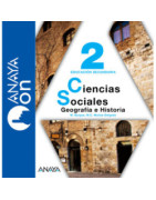 Ciencias Sociales, Geografía e Historia 2. ESO. Anaya On