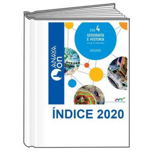Geografía e Historia 4. ESO. Anaya On. Madrid 2020