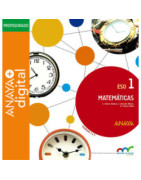 Matemáticas 1º ESO ANAYA + Digital [ISBN incorporado: 9788469804063]